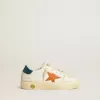 May Teen i nubuck med orange stjärna och blå hälflik