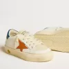 May Teen i nubuck med orange stjärna och blå hälflik