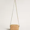 Mini Star Bag i beige läder med ormskinnsmönster Mini Star Bag i beige läder med ormskinnsmönster