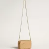 Mini Star Bag i beige läder med ormskinnsmönster Mini Star Bag i beige läder med ormskinnsmönster