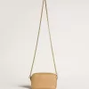 Mini Star Bag i beige läder med ormskinnsmönster Mini Star Bag i beige läder med ormskinnsmönster