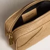 Mini Star Bag i beige läder med ormskinnsmönster Mini Star Bag i beige läder med ormskinnsmönster