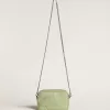 Mini Star Bag i ljusgrönt läder med ormskinnsmönster Mini Star Bag i ljusgrönt läder med ormskinnsmönster