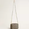 Mini Star Bag i salviagrönt läder med ton-i-ton-stjärna Mini Star Bag i salviagrönt läder med ton-i-ton-stjärna