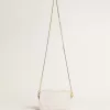 Mini Star Bag i smörvitt läder med ton-i-ton-stjärna Mini Star Bag i smörvitt läder med ton-i-ton-stjärna