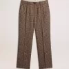 Mjuk houndstooth-byxa för herr Mjuk houndstooth-byxa för herr
