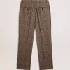 Mjuk houndstooth-byxa för herr Mjuk houndstooth-byxa för herr