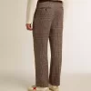 Mjuk houndstooth-byxa för herr Mjuk houndstooth-byxa för herr