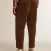 Mörk olivgröna corduroybyxor för herr Mörk olivgröna corduroybyxor för herr