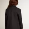 Mörkblå dubbelknäppt blazer för pojkar Mörkblå dubbelknäppt blazer för pojkar