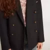 Mörkblå dubbelknäppt blazer för pojkar Mörkblå dubbelknäppt blazer för pojkar