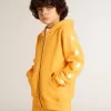 Orange sweatshirt med dragkedja för pojkar Orange sweatshirt med dragkedja för pojkar
