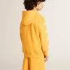 Orange sweatshirt med dragkedja för pojkar Orange sweatshirt med dragkedja för pojkar