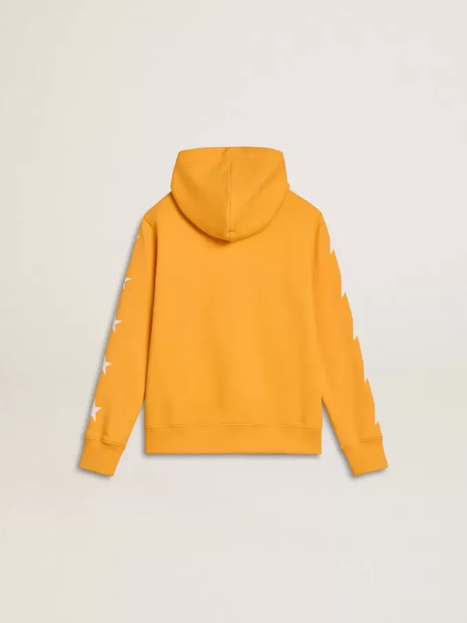 Orange sweatshirt med dragkedja för pojkar Orange sweatshirt med dragkedja för pojkar