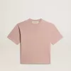 Puderrosa T-shirt med omvänd logotyp på baksidan – Jersey Capsule Puderrosa T-shirt med omvänd logotyp på baksidan – Jersey Capsule