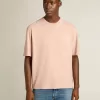 Puderrosa T-shirt med omvänd logotyp på baksidan – Jersey Capsule Puderrosa T-shirt med omvänd logotyp på baksidan – Jersey Capsule