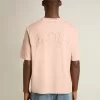 Puderrosa T-shirt med omvänd logotyp på baksidan – Jersey Capsule Puderrosa T-shirt med omvänd logotyp på baksidan – Jersey Capsule