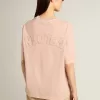 Puderrosa T-shirt med omvänd logotyp på baksidan – Jersey Capsule Puderrosa T-shirt med omvänd logotyp på baksidan – Jersey Capsule