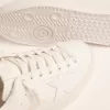 Purestar sneakers för damer med guldfärgad hälflik