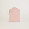 Rosa denimväst för flickor Rosa denimväst för flickor