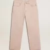 Rosa färgade jeans för män Rosa färgade jeans för män