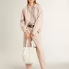 Rosa jeans för damer Rosa jeans för damer