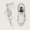 Running Sole för damer i mesh och nubuck med silvermetallisk läderstjärna