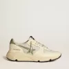 Running Sole LTD för damer i nylon och nappa med nubuckstjärna och hälflik Running Sole LTD för damer i nylon och nappa med nubuckstjärna och hälflik