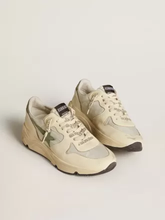 Running Sole LTD för damer i nylon och nappa med nubuckstjärna och hälflik