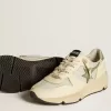 Running Sole LTD för damer i nylon och nappa med nubuckstjärna och hälflik Running Sole LTD för damer i nylon och nappa med nubuckstjärna och hälflik