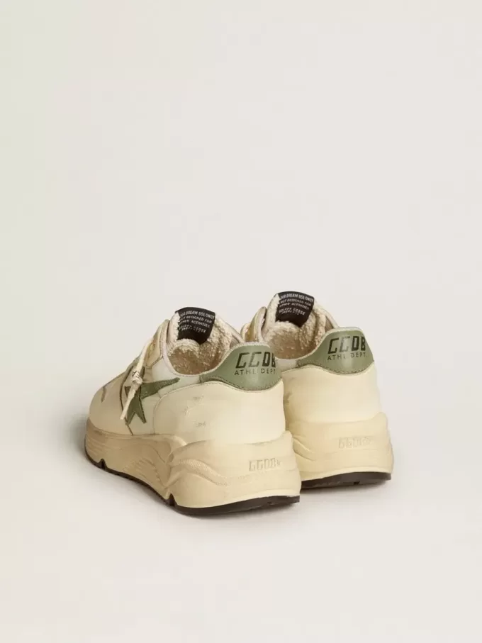 Running Sole LTD för damer i nylon och nappa med nubuckstjärna och hälflik Running Sole LTD för damer i nylon och nappa med nubuckstjärna och hälflik