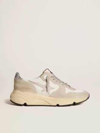 Running Sole LTD i mesh med läderstjärna och glitterhälflik