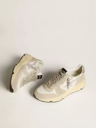 Running Sole LTD i mesh med läderstjärna och glitterhälflik