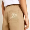 Shorts för pojkar i beige bomull Shorts för pojkar i beige bomull