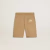 Shorts för pojkar i beige bomull Shorts för pojkar i beige bomull
