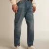 Slim fit-jeans för herr med medium tvätt