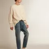 Slim fit-jeans för herr med medium tvätt