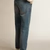 Slim fit-jeans för herr med medium tvätt