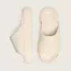 Space-Star Slide slip-ons för herr i vitt läder Space-Star Slide slip-ons för herr i vitt läder