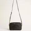 Star Bag i svart läder med ton-i-ton-stjärna Star Bag i svart läder med ton-i-ton-stjärna