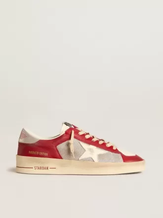 Stardan LTD för herr i mesh och nubuck med nappa-stjärna och läderflik på hälen Stardan LTD för herr i mesh och nubuck med nappa-stjärna och läderflik på hälen