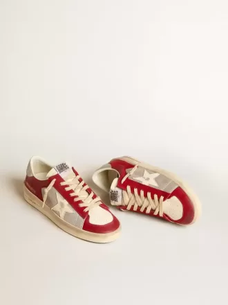 Stardan LTD för herr i mesh och nubuck med nappa-stjärna och läderflik på hälen Stardan LTD för herr i mesh och nubuck med nappa-stjärna och läderflik på hälen