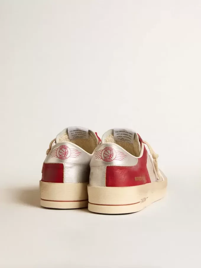 Stardan LTD för herr i mesh och nubuck med nappa-stjärna och läderflik på hälen Stardan LTD för herr i mesh och nubuck med nappa-stjärna och läderflik på hälen