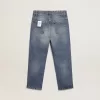 Stretchjeans för pojkar i blå denim