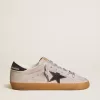 Super-Star LTD för damer i lila mocka med midnattsblå mocka-stjärna och hälflik Super-Star LTD för damer i lila mocka med midnattsblå mocka-stjärna och hälflik