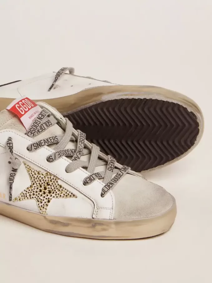 Super-Star LTD för damer med blå hälflik och Swarovski-kristallstjärna Super-Star LTD för damer med blå hälflik och Swarovski-kristallstjärna