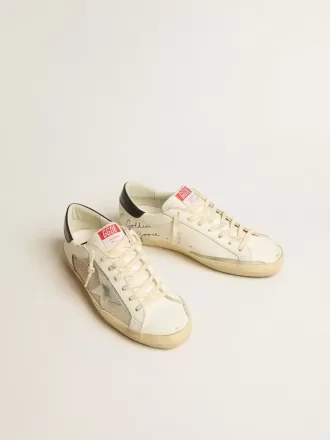 Super-Star LTD för herr i mesh och läder med silverstjärna och blå hälflik Super-Star LTD för herr i mesh och läder med silverstjärna och blå hälflik