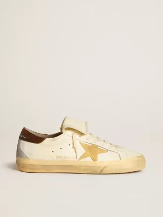 Super-Star LTD för herr i nappa med stjärna i mocka och brun hälflik Super-Star LTD för herr i nappa med stjärna i mocka och brun hälflik