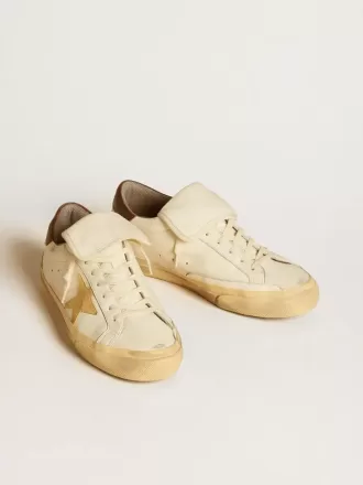 Super-Star LTD för herr i nappa med stjärna i mocka och brun hälflik Super-Star LTD för herr i nappa med stjärna i mocka och brun hälflik