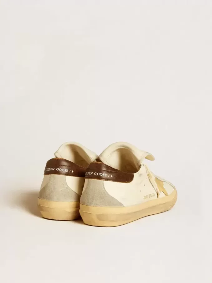 Super-Star LTD för herr i nappa med stjärna i mocka och brun hälflik Super-Star LTD för herr i nappa med stjärna i mocka och brun hälflik
